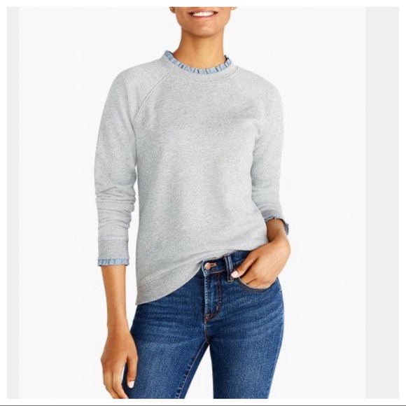 J. Crew Tops - J. Crew | Ruffle Neck Pullover